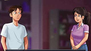 Summertime Saga 143 aksi anime erotik terbuka