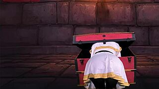 Mira cosplay de Frieren la Elfa en vestido montando roleplay de puta monstruo como novia linda recluta guerrero para hechizos de espada sexual - ¡Tráiler!