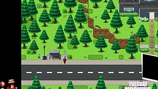 爱之骑士游戏通关EP53，游戏女孩被操