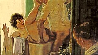 Ja, uh, milujem tieto vintage erotické ilustrácie, také horúce a retro...