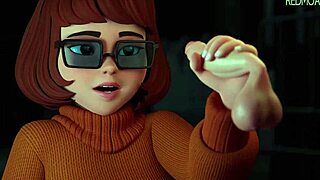 Velma zkoumá tajemství dvojité penetrace s kundičkou prsama spermatem prdelkou zezadu anime animace