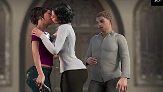 Βούτα στην επιδημία λαγνείας μέρος 21 με καυτές σκηνές jacuzzi και gameplay