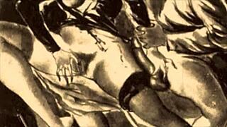 Vintage erotična umetnost me vznemirja