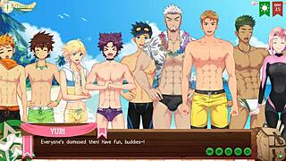 Yoichi en la Playa de Camp Buddy Yaoi Hentai
