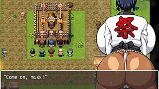 Hei, Uită-Te la Natsuki Bronzată în Acest Joc Hentai Episodul 33 cu Acțiune Blowgang Sălbatcă Publică la Festival.