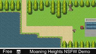 哇，看这个动漫游戏演示里的狂野呻吟！😏