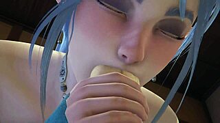 エルフとの3Dヘンタイホテルルームで何が秘密に？