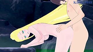 Shizuka Mikazuki in Beatrix Amerhauser se spustita v intenziven 3D hentai seks