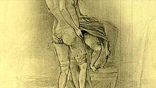 ever fantasized about vintage retro anime erotic drawings?