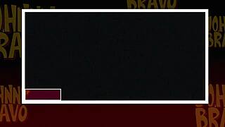 hej, Johnny Bravo ukazuje svoj obrovský bravado tam dole