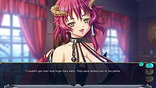 Kyonyuu Fantasy Shamsiel i dampende H scene 11 med engelske undertekster fra spillet.