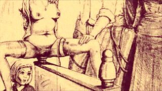 Wow, Vintage Erotic Art Brings Raw Anime Seduction to Life!