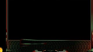 हग रेवेजर - अरे, मैं एक ड्रैगन हूं जो इस फैंटेसी गेम में हॉट लड़कियों को चोद रहा हूं! मैं अंदर क्रीमिंग रोक नहीं सकता!