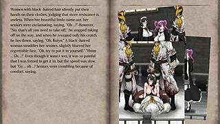 Night of Rゲームの物語、白い大聖堂エリア1でヘンタイアニメパート25が展開