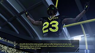 在move the chains 01中，可爱成熟女孩性感服装加入足球比赛为了3D乐趣