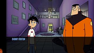 Amity Park Часть 2 фокусируется на поиске пропавшей коробки в хентай игровом приключении