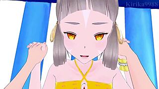 Pyra, Homura a Nia v divokém Xenoblade Chronicles 2 hentai