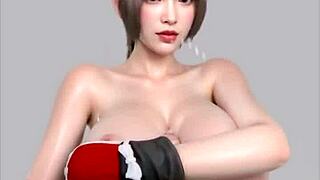 Mai Shiranui Fatal Furysta ottaa cosplay titjobin tässä sensuroimattomassa japanilaisessa 3d-animaatiossa