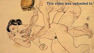 レトロコミックとアニメを混ぜた魅力的なヴィンテージエロイラスト