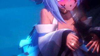 konosuba aqua 动漫动画带狂野rule34扭曲，她下一个骚操作是啥？