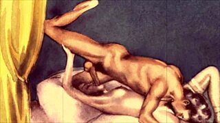 Hey, se på disse vintage erotiske tegningene!