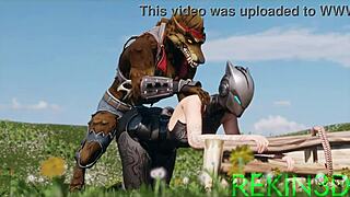 Fortnite色情合集1，短小可怕的片段...试着别射精，哈哈！😜