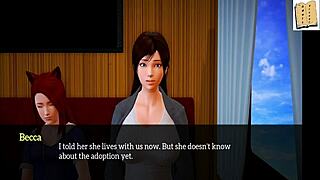 Моя новая семья эпизод 90 разворачивается с горячей MILF