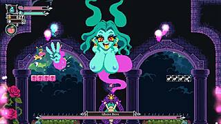 翻转女巫像素动漫游戏第13集 怪物鸡巴乳交面部射精虚构角色大鸡巴亚洲日本少女18+