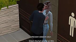 ليلة مع الفرقة - إغراء هنتاي 3D في بار عام