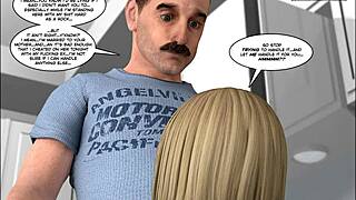 3D komiks odhaluje pád nevinnosti v detailu