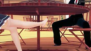 Belfast me convida para almoço em POV gratuito Azur Lane filme completo no Sheer FantasyKing3