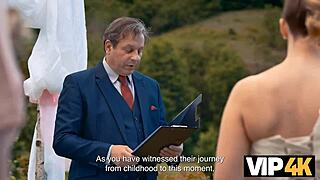 VIP4K megoszt egy gyönyörű szerelmi jelenetet kültéri ranch környezetben