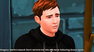 ¡Mira a Ginny vengarse traviesa en este preview de hentai 3D! Domina con giros salvajes de Harry Potter.