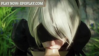 Kæmpe patter 3d anime pige liderlig kæmpe spil