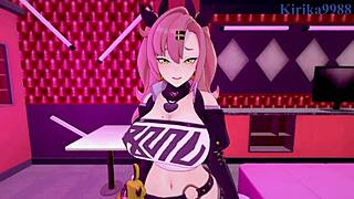 Hé, Nicole Demara intenzív szexet kap creampie-val ebben a Zenless Zone Zero hentaiban