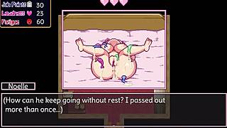 诺艾尔用大奶和玩具尽力在情感游戏玩法中