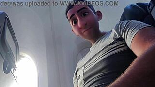 继父同志教高空家伙如何让飞行变得有趣，通过放下害羞进行顽皮户外时刻