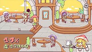 ฟูทานารีบริกรเซอร์วิสโรยพิซซ่าด้วยน้ำควยในเกมเฮ็นไตแปลกตอนที่ 4