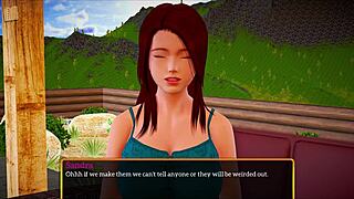 Эй, видел мою новую семью 439 с этой горячей брюнеткой милф и ее большими сиськами?