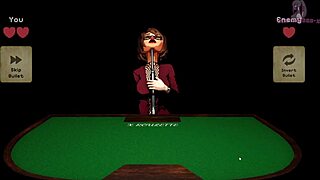 哟，X Roulette 2 有丰满的18+青少年弯腰趴在桌子上进行狂野动作。那些怪物鸡巴太不可信了！