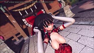 Hej, viděl jsi Reim Touhou Pinkcat v divoké 3D akci?