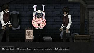 ليلة مشاهد آر الجزء 24 في منطقة طريق الحجاج المرتفع في لعبة أنمي