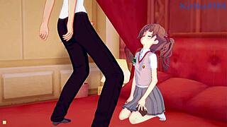 Mikoto Misaka e Amiche in Azione di Gruppo Selvaggia