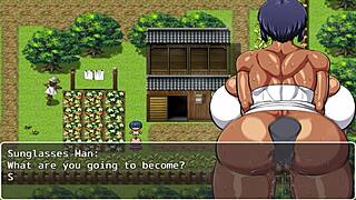 Chica morena Natsuki-chan maneja polla grande en masaje