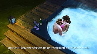 Peggys Affäre 9 bringt mich in 3D Hentai mit Marvel Avengers Betrug in Sims-Vorschau