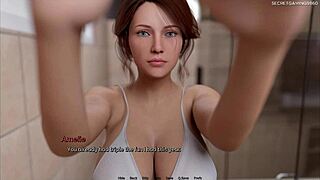 หนุ่มดูดเล่นหัวนมแบบใกล้ชิดในเฮนไต๋ 3D เลียหน้าอกได้เฟี้ยวขนาดไหน?!