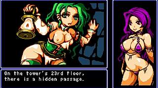 サキュバスタワーで激しいオーガズムと中出しの洪水