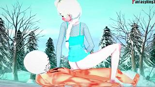 Elsa explorează întâlniri intense de fantezie în Frozen Full Fantasyking3