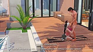 3डी हेंटाई प्रीव्यू में फॉरबिडन अफेक्शंस नॉटी ट्विस्ट्स का संकेत।