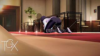 ว้าว Hinata Hyuga เย็ดหนักในเกมอนิเมะ!